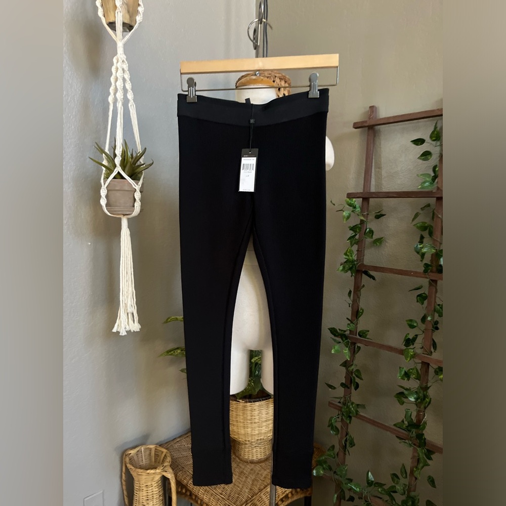 NWT Bcbgmaxazria Ribbed Mason The skinny Pant Sz S